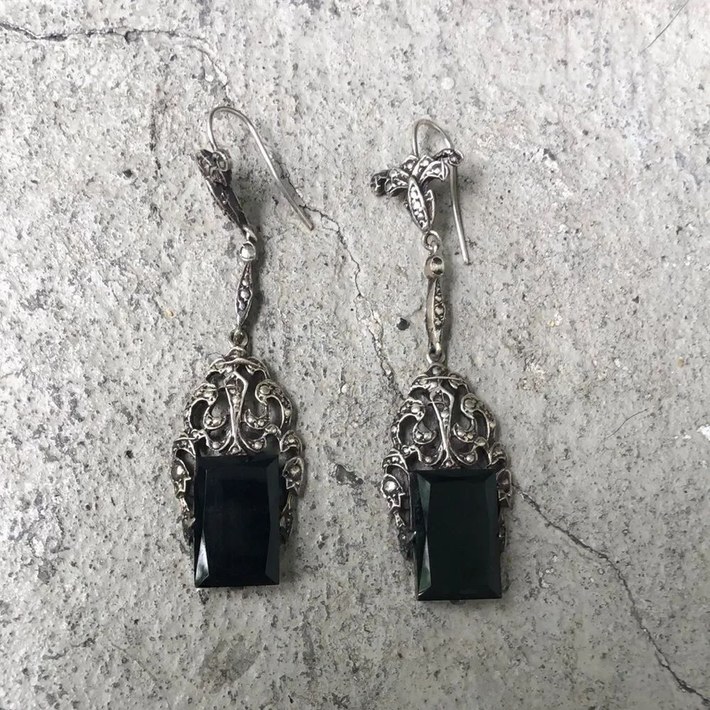 925 Silver earrings vintage